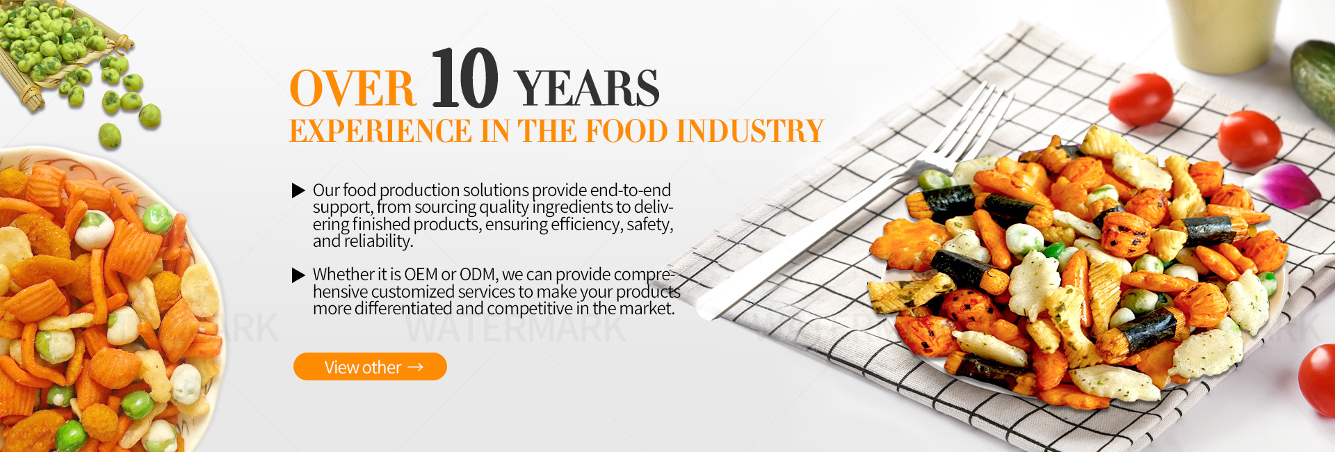 جودة وجبات خفيفة مقرمشة الأرز مصنع