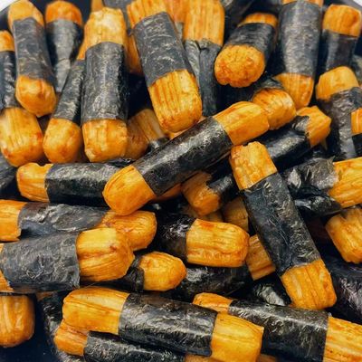شراء مقرمش رايس كراكر أغذية منتفخة أرز الأعشاب البحرية اليابانية وجبات خفيفة بار online manufacture