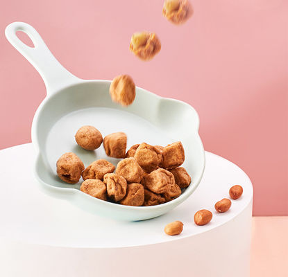 شراء مسحوق باربيكيو فول سوداني مقلي مملح على شكل البرقوق online manufacture