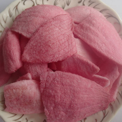 سعر جيد وجبات خفيفة من OEM رقائق بصل صحية خضروات مجففة مقلية الانترنت