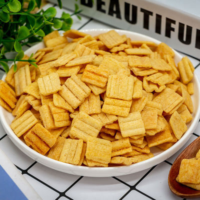 سعر جيد وجبات خفيفة صينية تقليدية رقائق كراكر طعام منتفخ كعكة الأرز بسكويت مقرمش (جوبا) الانترنت