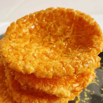 سعر جيد مقرمشات أرز Senbei دائرية ، كعكات أرز منخفضة السعرات الحرارية ، 0.3 كغ الانترنت