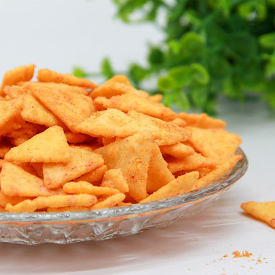 سعر جيد سناك تراينجل كورن رايس كراكرز كريسبي بنكهة OEM الانترنت