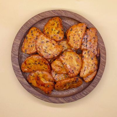 سعر جيد مقرمش رايس كراكرز الأعشاب البحرية كاري الفلفل الحار بنكهة الفلفل الأسود وجبة خفيفة مقلية الانترنت