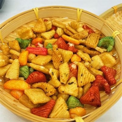 سعر جيد oem تكسير الأرز المقرمش المنتفخ في المصنعين الصينيين للوجبات الخفيفة السائبة الانترنت