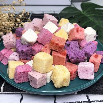 سعر جيد وجبات خفيفة من الزبادي المجفف عالية البروتين طعم فاكهة التنين 25 غراما للتعافي بعد التمرين الانترنت