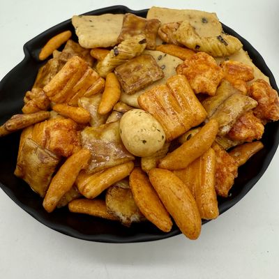 سعر جيد 7.5 كيلوغرام كعك الأرز المقلي بالجملة نسيج هش OEM ODM المصنعة الانترنت