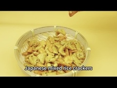 الأطعمة الكورية مفرقعات الأرز المختلطة وجبة خفيفة من الحبوب الغريبة