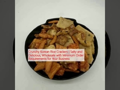 كعك الأرز الكوري الهمجي. ملح و لذيذ, بالجملة مع الحد الأدنى من متطلبات الطلب لعملك