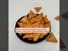 كعك الأرز من مصادر ممثلة نسيج هش ، منخفض السعرات الحرارية ، مثالي للطلبات الكبيرة