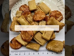 رقائق الأرز المختلطة سينبي 2-4 سم | وجبة خفيفة يابانية مالحة بكميات كبيرة